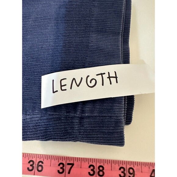 Vintage LL Bean Pull On Corduroy Pants Sz 14 Y2K Western Cowboy Boho Grannycore - Picture 8 of 13